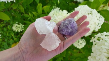 Gouden driehoek set ruw